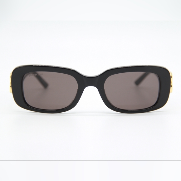 NEW BALENCIAGA SUNGLASSES BB0310SK 001 BLACK EYEWEAR - Picture 6 of 13